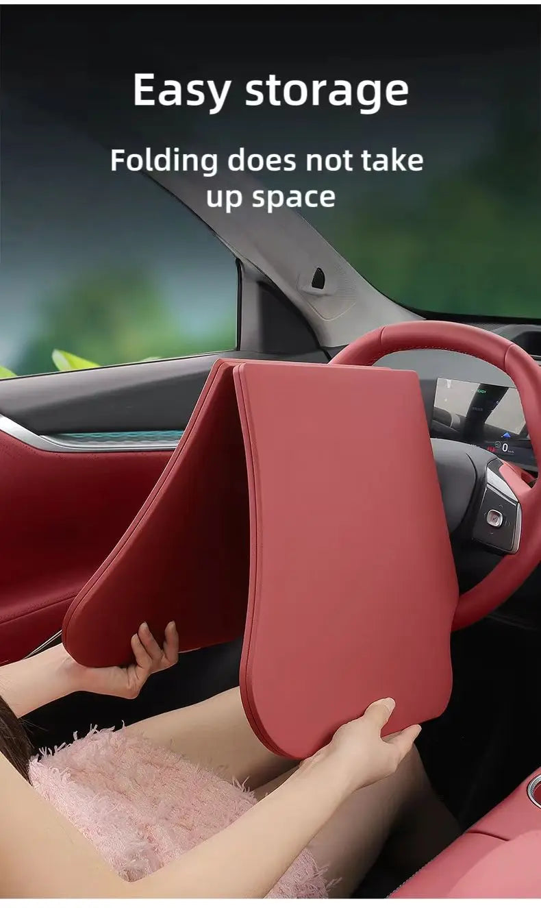 NAPP Material Universal Car Table Dining Cup Holder Wheel Tray Travel Fold Desk Laptop Portable Office Table Car Accessories