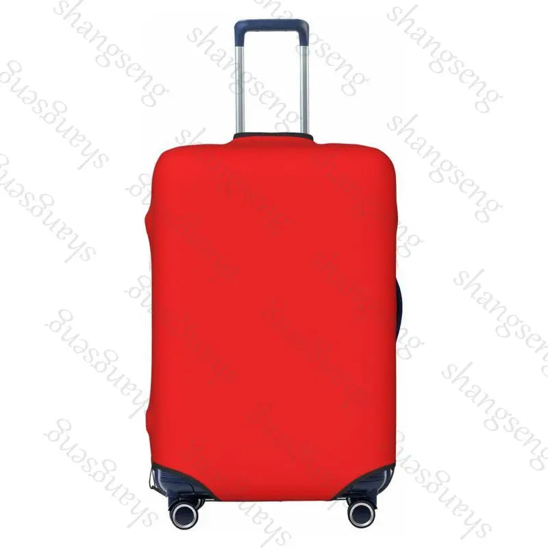 Solid color printing DIY Travel Luggage Cover Elastic Suitcase Trolley Protector dust cover Suitcase Case For 18-32" Luggage