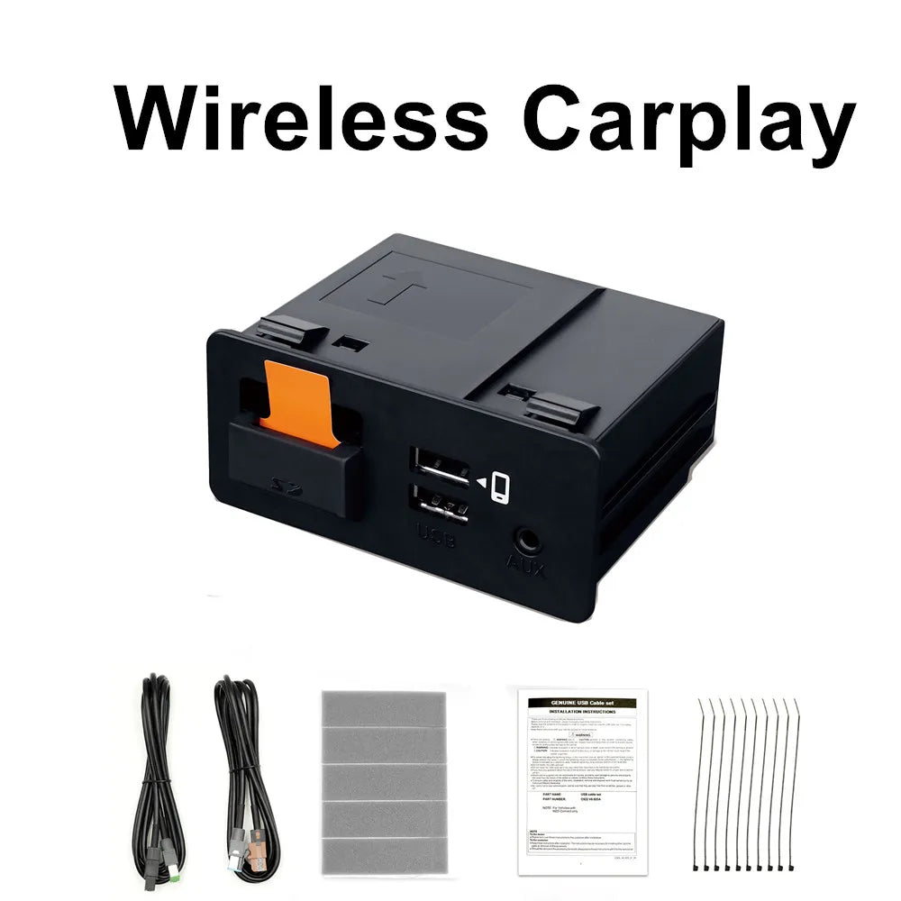CARABC For Retrofit Mazda 2 3 6 CX3 CX5 CX8 CX9 MX5 Demio Miata TK78669U0C Kit Carplay Android Auto Adapter UBS Hub OEM