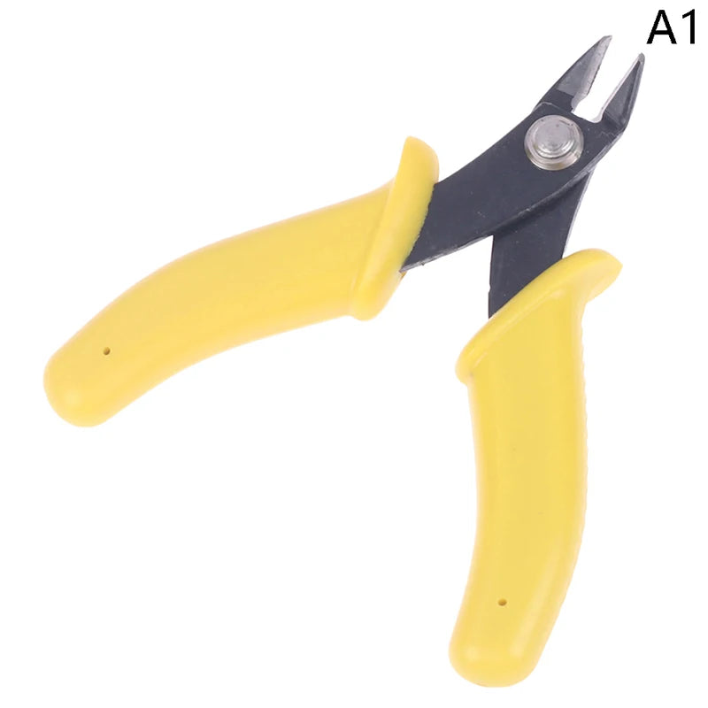 3.5-inch Mini Pliers High Carbon Steel Diagonal/pointed Mouth Pliers Model Tool For Assembling Clipper Needle Nose Pliers