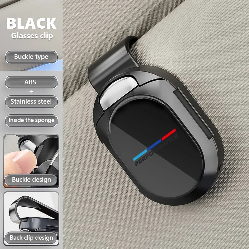 Universal Car Sunshade Sunglasses Holder Storage Glasses Clip For BMW E91 X5 E70 F11 E30 F31 X3 F25 F32 x7