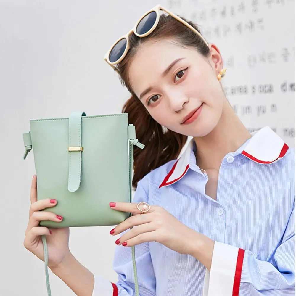 Fashion PU Leather Women Crossbody Bags 10 Colors Waterproof Girls Tote Bag Ladies Small Purses Women Girls