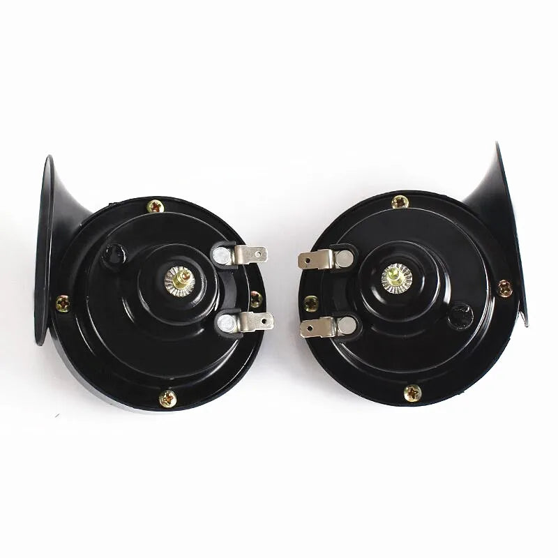 110dB Super Loud Motorcycle Waterproof Snail Horn Sound Monophonic Scooters Accessorie Electric Moped Horn Megaphone 12V 48V 60V