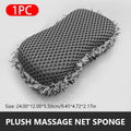 SEAMETAL Plush Car Wash Sponge Double Side Super Absorbent Cleaning Sponge Block Dust Remover Car Detailing Care Washing Tool