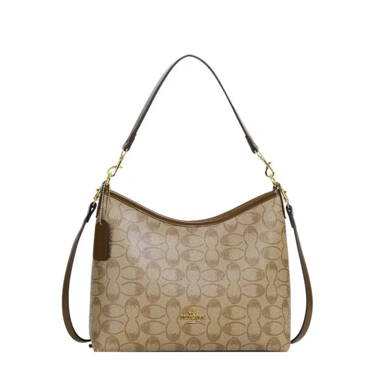 Luxury Fashionable Paris Style Diaper Bag Leather Crossbody Handbag For Women Large Capacity Trendy Original Retro Tote