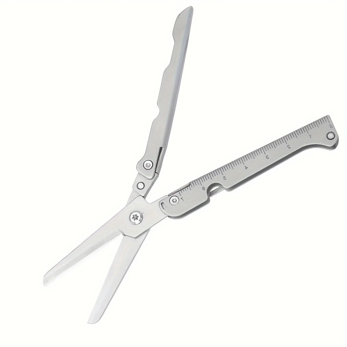Outdoor Portable folding stainless steel multifunctional scissors camping, hunting, fishing multifunctional Outdoor small tool