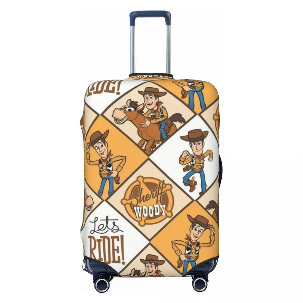 Custom T-Toy Cartoon S-Story Manga Luggage Cover Fashion Suitcase Protector Covers Suit For 18-32 inch