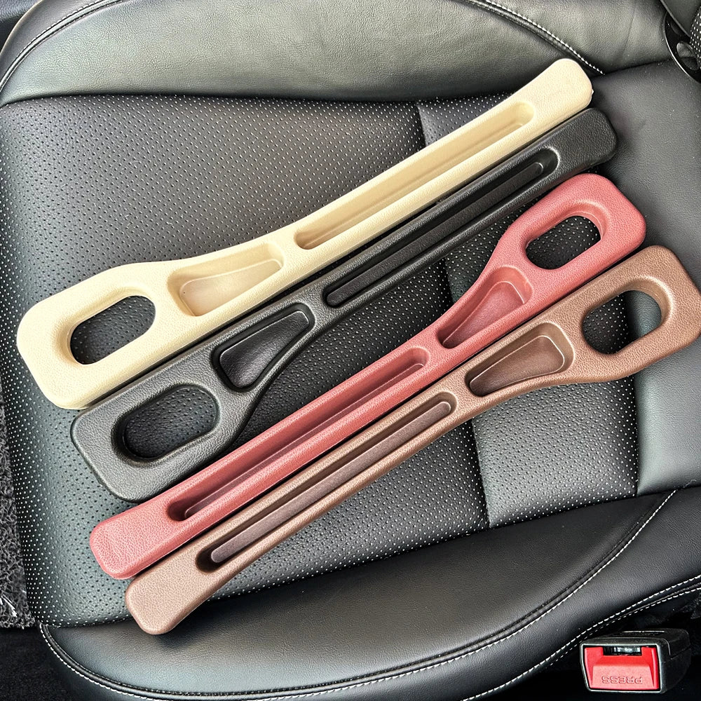 2pcs Car Seat Gap Filler, Dual Slot Design, Car Interior Accessories, Phone & Key Storage Box, Car Slot Pad, Seat Gap Fillers