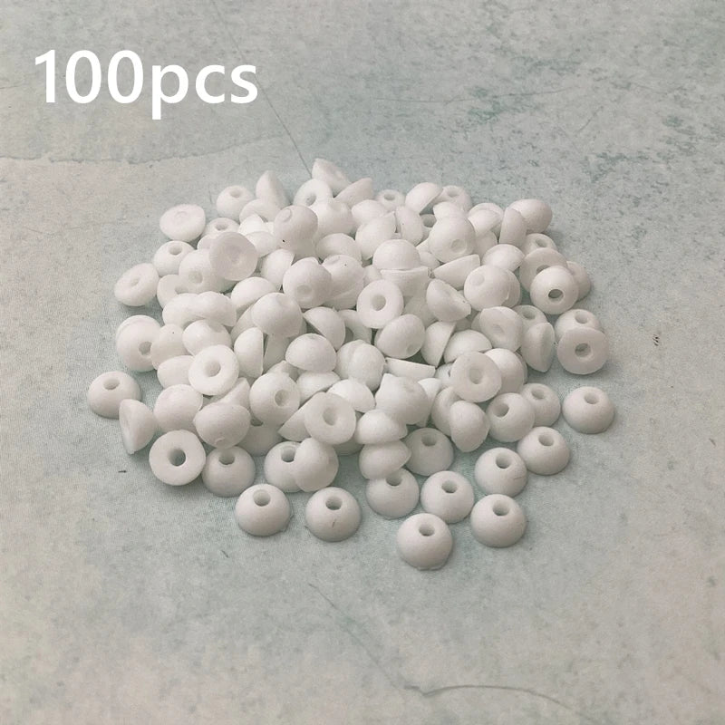 100pcs High Elasticity Colorful Fingerboard PU Bushing