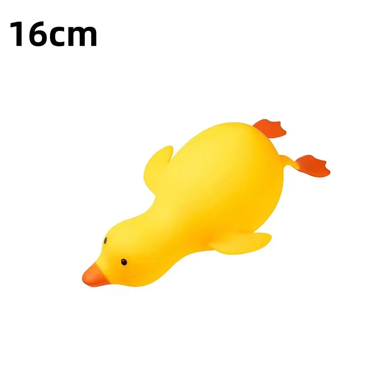 Creative Squishy Duck Squeeze Fidget Toy Cute Animals Duck Stress Ball Toys ASMR Sensory Anti Stress Toys for Adults