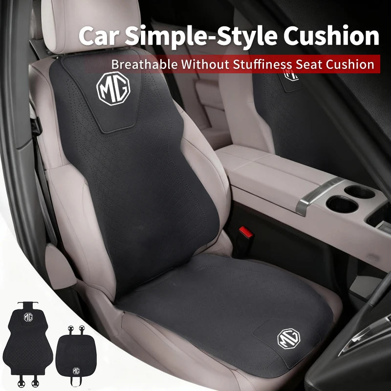 Car Seat Breathable Cushion Backrest Seat Protector Cover Accessories For Morris Garages MG 3 5 6 7 HS ZS GS Hector TF GT ZR RX5
