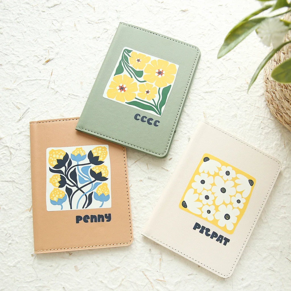 Customized Name Passport Cover Personalized Passport Holder for Bridesmaid Bachelorette Party Wedding Travel Gift