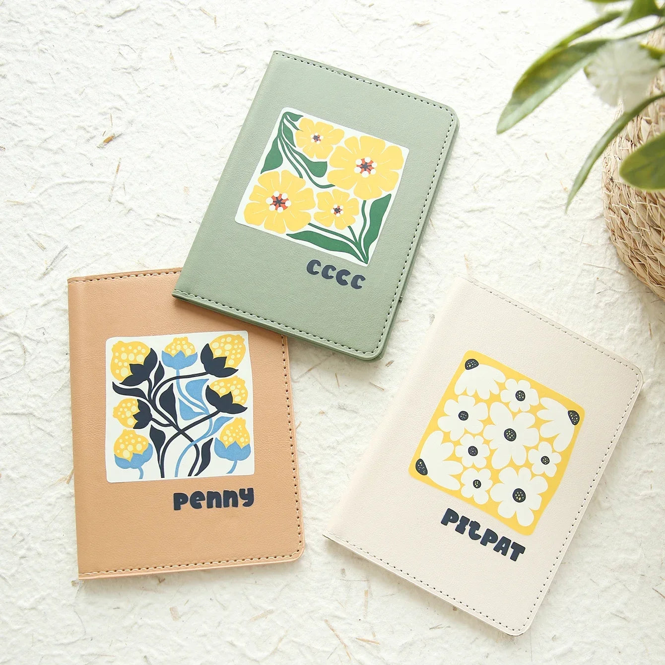 Customized Name Passport Cover Personalized Passport Holder for Bridesmaid Bachelorette Party Wedding Travel Gift