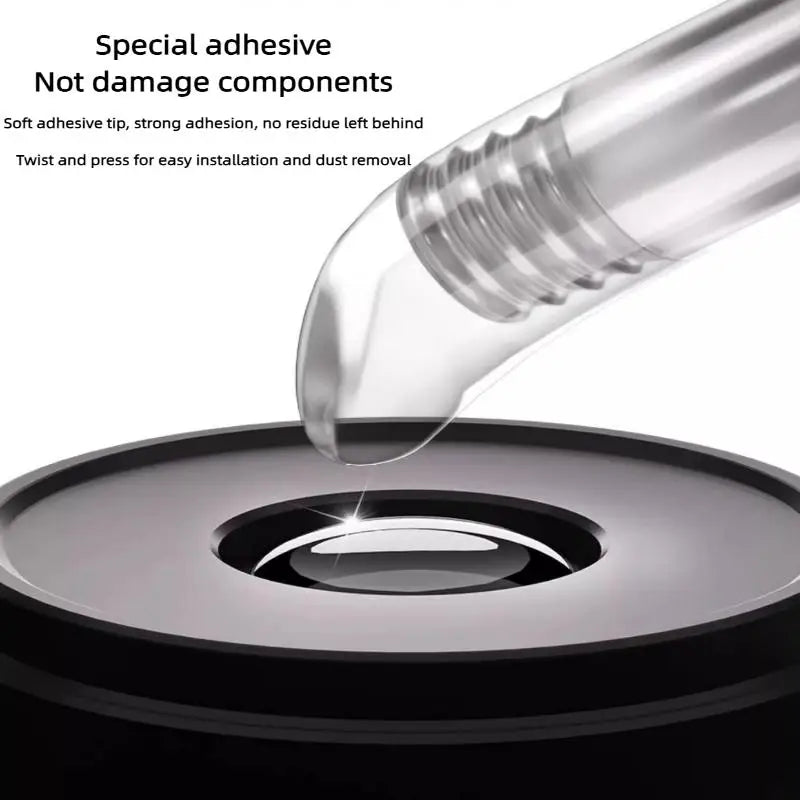 24/48Pcs Camera Portable Lens Cleaner Resin Synthetic Stick Dust Fingerprint Removal For Phone Camera Lens Screen Cleaning Tool