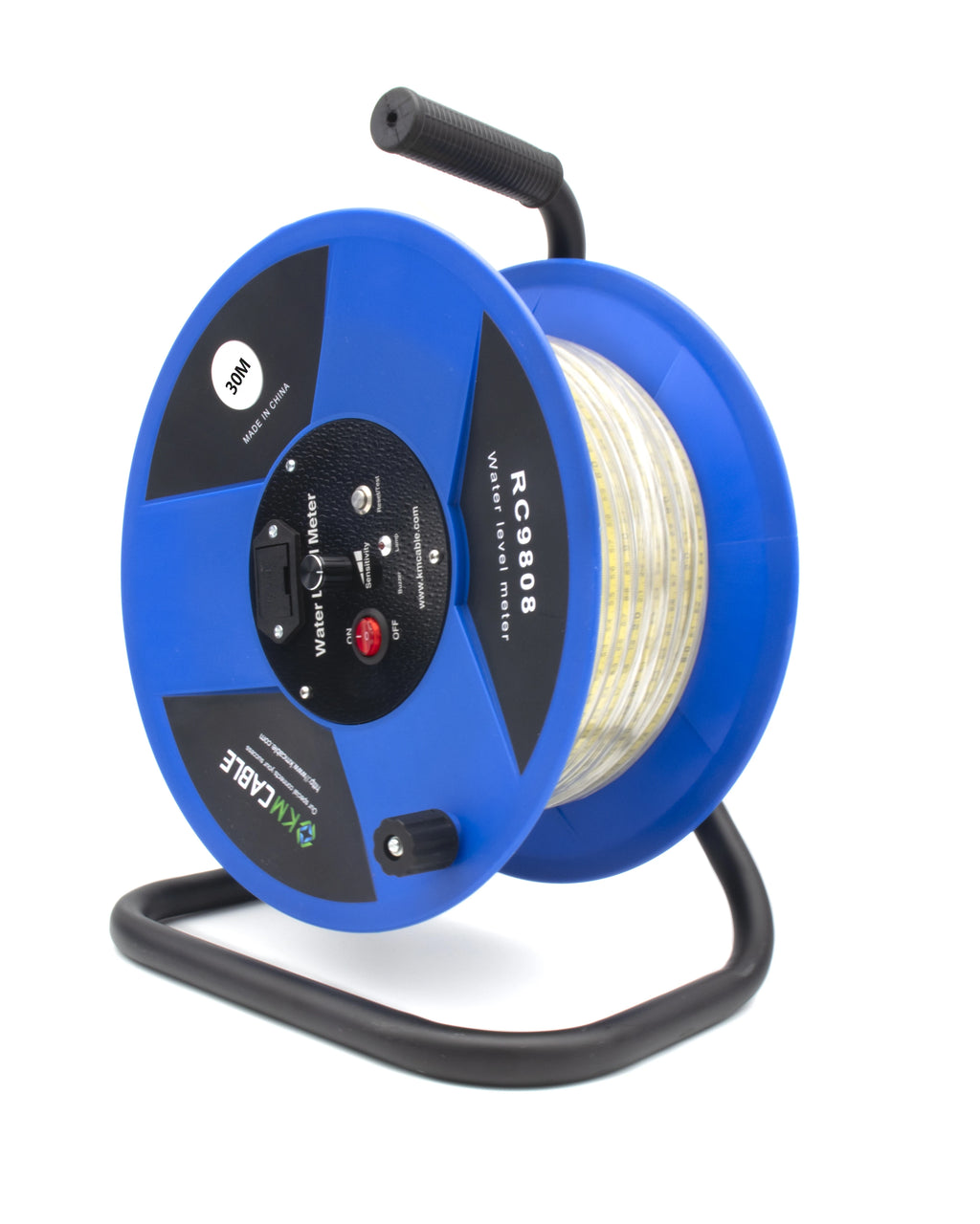 Portable Water Well Level Gauge Borehole Level Sensor Water Depth Gauge Water Level Meter 15m 30m 50m 100m