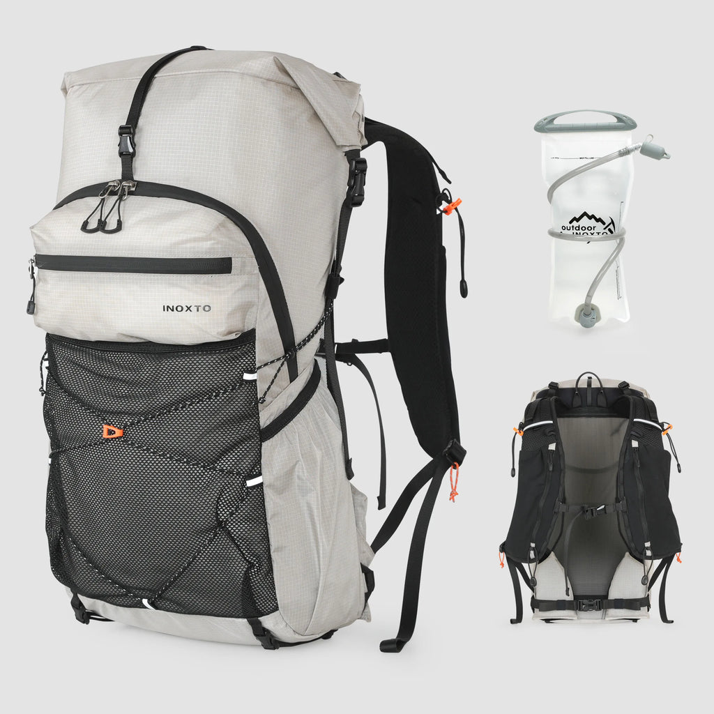 Hiking Backpack for Men and Women, 30L Waterproof Camping Backpack with Rain Cover, Lightweight Outdoor Sport Travel Daypack Ruc