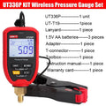 UNI-T UT336P UT336P KIT Wireless Pressure Gauge Bluetooth APP High-pressure Gauge Air Conditioning Refrigeration System Tester