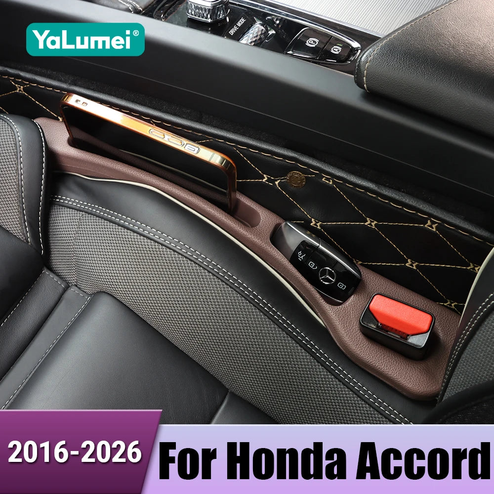 For Honda Accord 10th 11th Gen 2016 2017 2018 2019 2020 2021 2022 2023 2024 2025 2026 Car Seat Crevice Storage Box Accessories