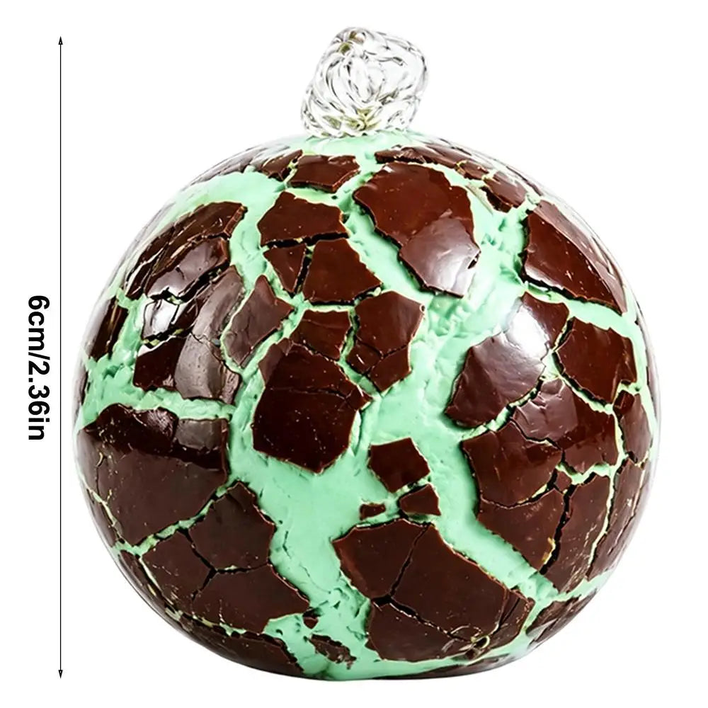 Slow Rising Squeeze Cracked Balls Fidget Toys Wax Coating Soft Stress Relief Sensory Fidget Toy Soothing Relieving Stress