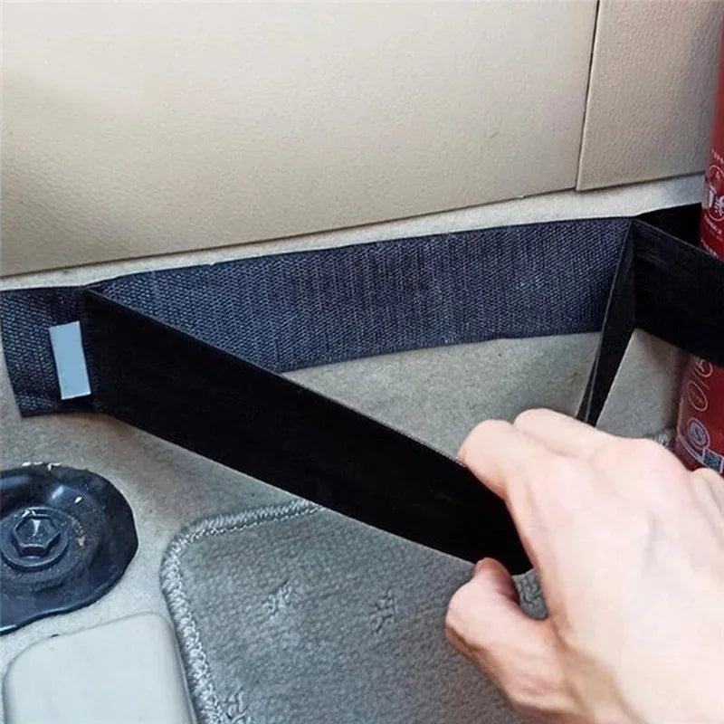 1/3PCS Car Trunk Storage Fixed  Belt Auto Interior Firm Nylon Tape Loop Strap Car Accessories 40cm 50cm 60cm 70cm 80cm