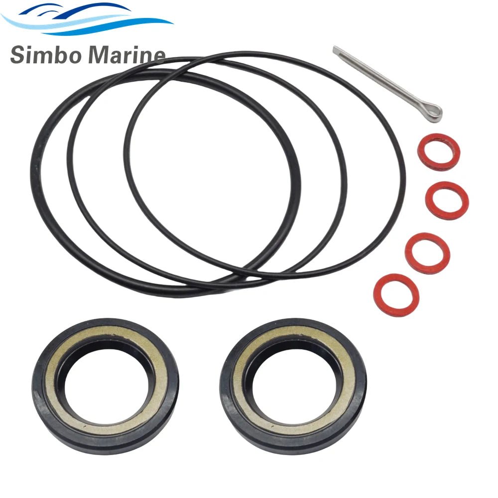 For Yamaha 2/4 stroke 30 40 50 60HP Outboard Lower Unit Gearcase Propeller Shaft Oil Seal Kits 93101-22067-00 O-ring 93210-74775