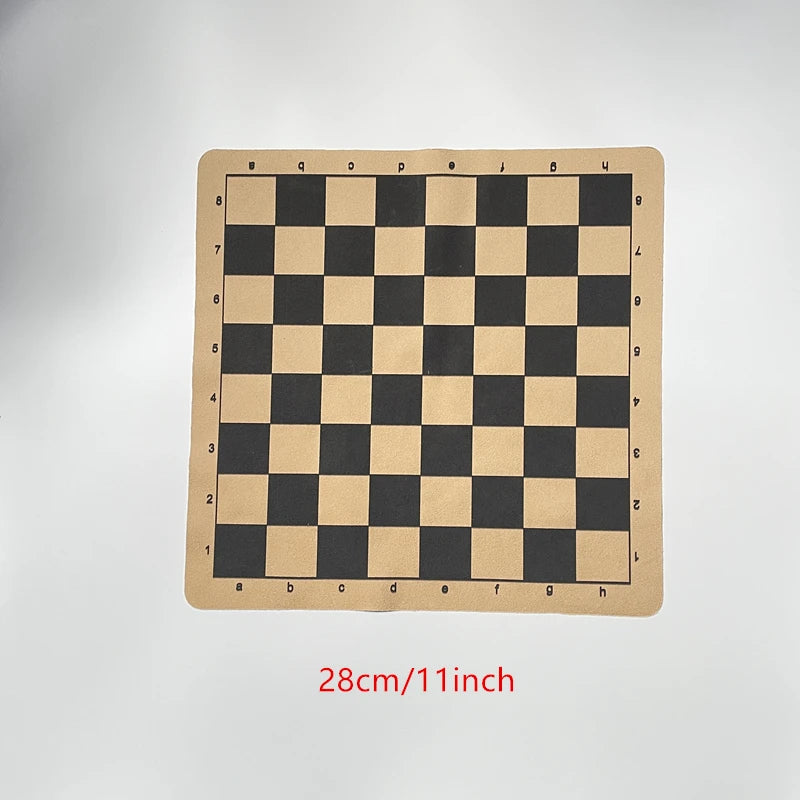 International Chess Board 28/34/43cm/16.93inch Foldable Material International Foldable Game Chess Entertainment