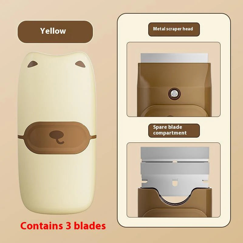 Nail Art Stamping Scraper Multifunctional Cleaning And Glue Removal Spatula Nail Printing Template Tool