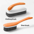 2Pcs Shoe and Laundry Brush Set Soft-Bristle Household Brush Multifunctional Cleaning Shoe Brush