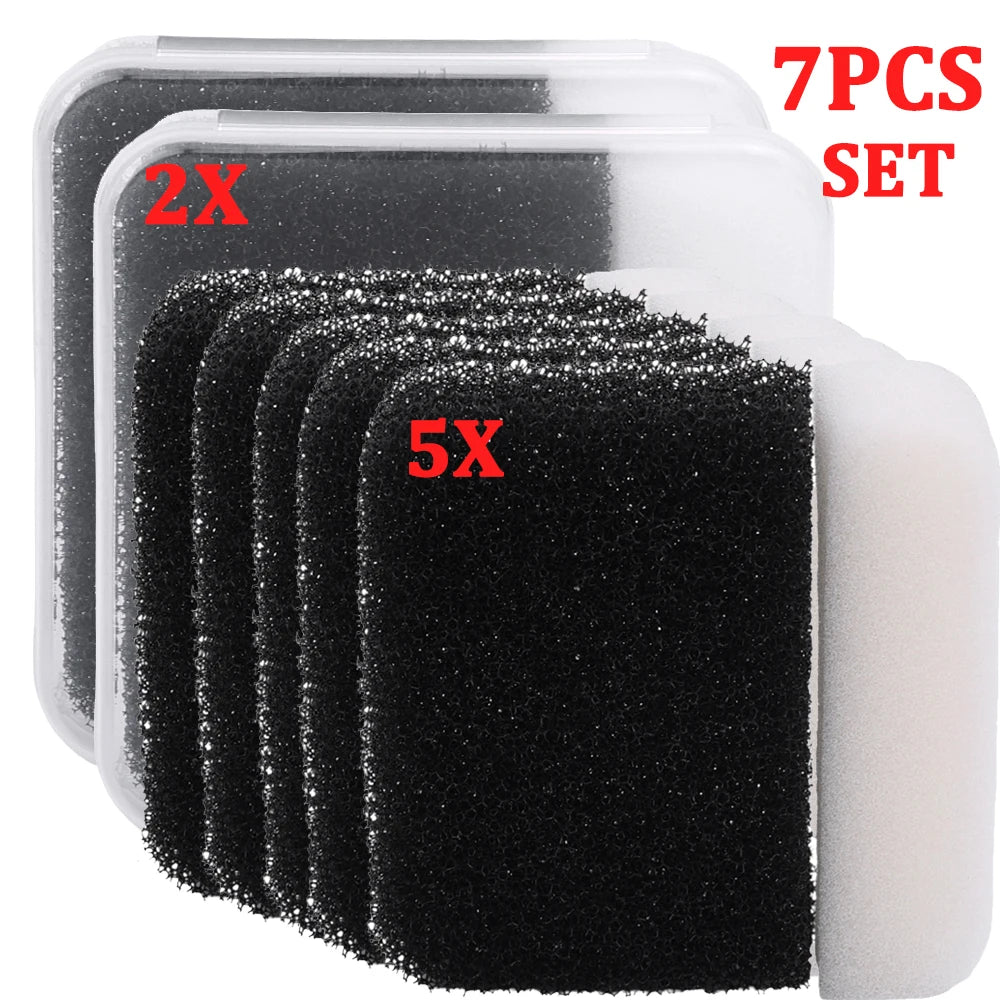 13PCS Makeup Brush Cleaner Sponge Set Portable Dry Eye Shadow Wash Beauty Tools Brushes Cleaning Box Sponge Puff Cleaner women