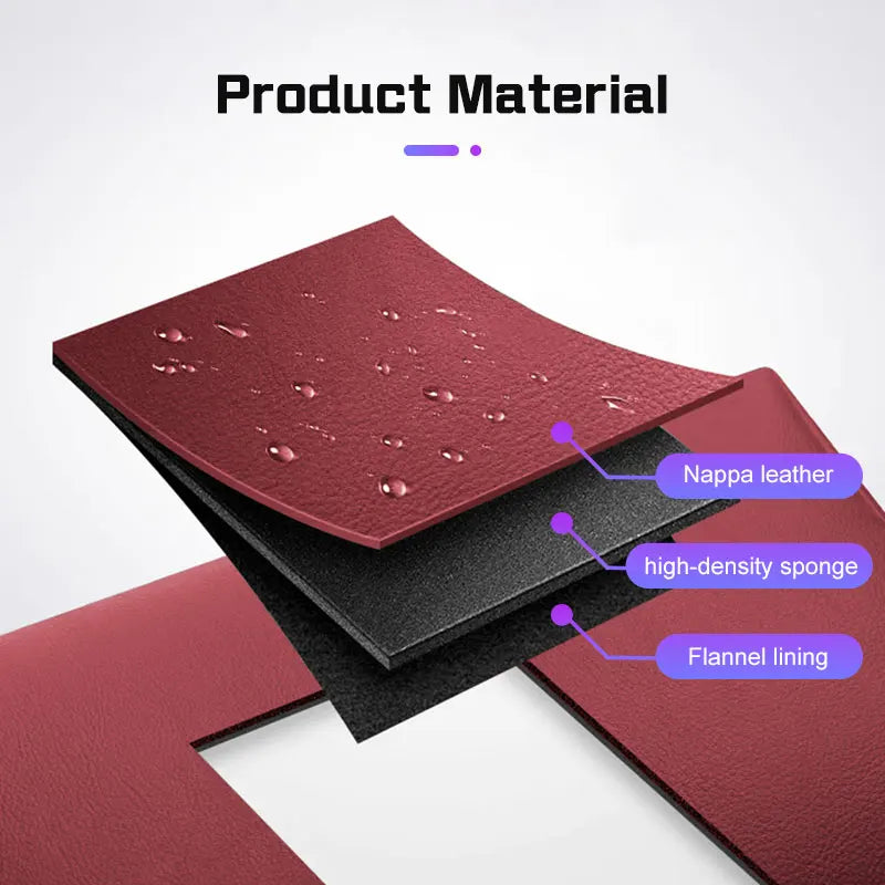 Nappa Leather Car Tissue Bag Backrest Hanging Paper Case For BYD Fang Cheng Bao Leopard 5 Denza B5 2024  Armrest Box Accessories