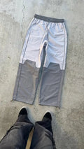Men Casual Joggers Windbreaker Loose Splice Jacket and Cargo Pants 2 Piece Sets Sportswear Jackets Hip Hop Running Sports Suit