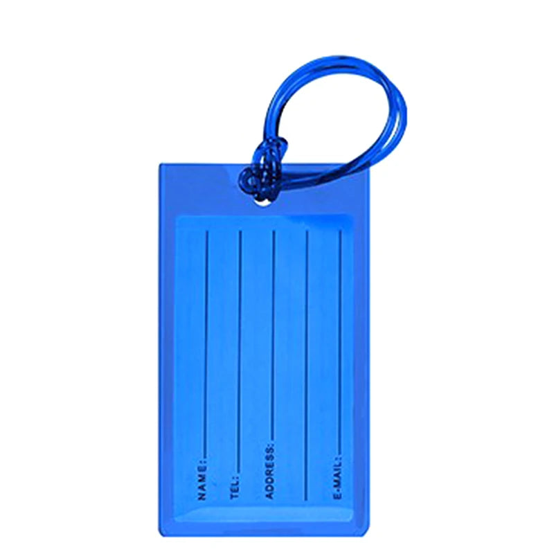 Soft Pvc Travel Luggage Tag Airplane Color Silicone Wholesale Suitcase Label Accessories Bag Name Tag Card Sleeve