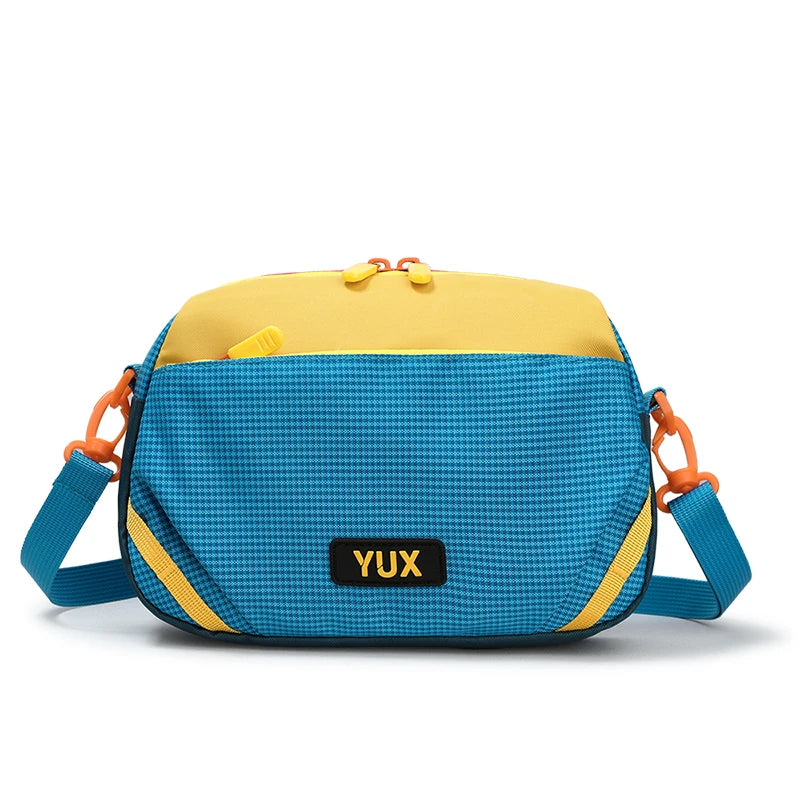 Women's Multi-Color Lightweight Nylon Crossbody Bag Casual Small Backpack Outdoor Sport Travel Daypack Colorblock Fashion Phone
