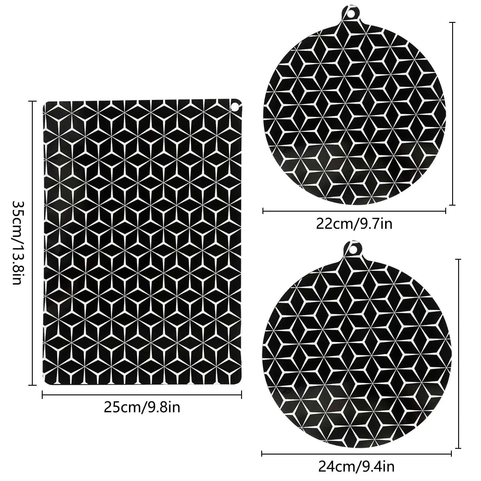 Induction Cooktop Protector Mat - Glass Fiber Silicone Pad Thermal Conductive And Oil Resistant Pad Electric Stove Burner