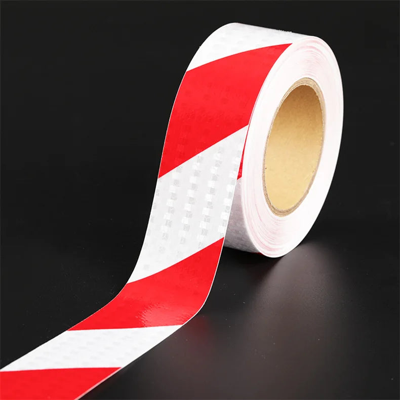 Shining Reflective Safety Warning Tape Self Adhesive Twill Printing Reflective Tape for PVC Reflective Tape Car Accessories