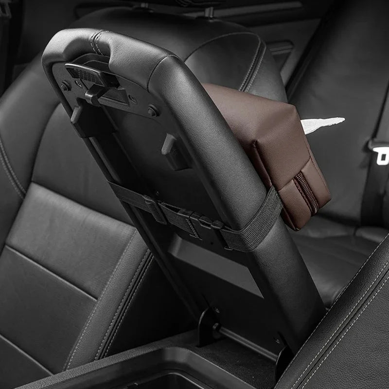 Car PU Leather Tissue Box Gift Set for BYD Seal Dolphin Yuan Plus Seal U Frigate 07 Tang EV Han EV Song Pro Auto Accessories