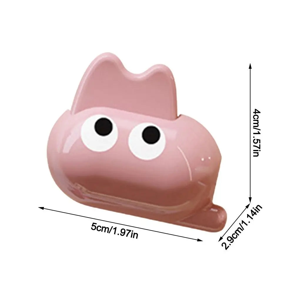 Plastic Toothbrush Head Protective Cover Portable Brush Protect Toothbrush Dust Cap Cover Cat Shape Toothbrush Case Cap