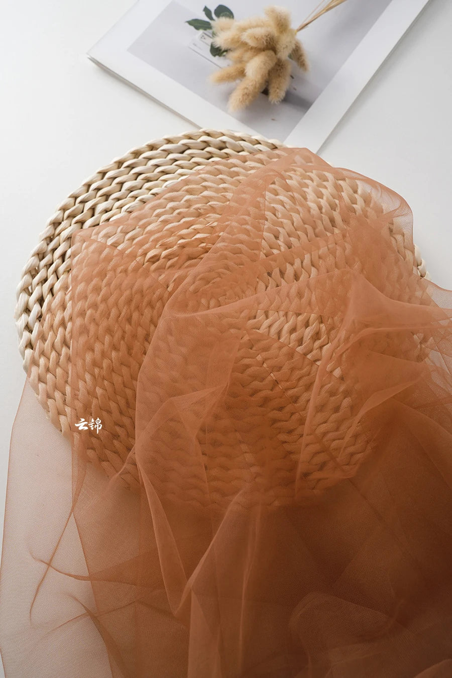 Green Transparent Tulle Fabric By The Meter for Clothing Hanfu Veil Wedding Background Diy Sewing Gauze Cloth Soft Light White