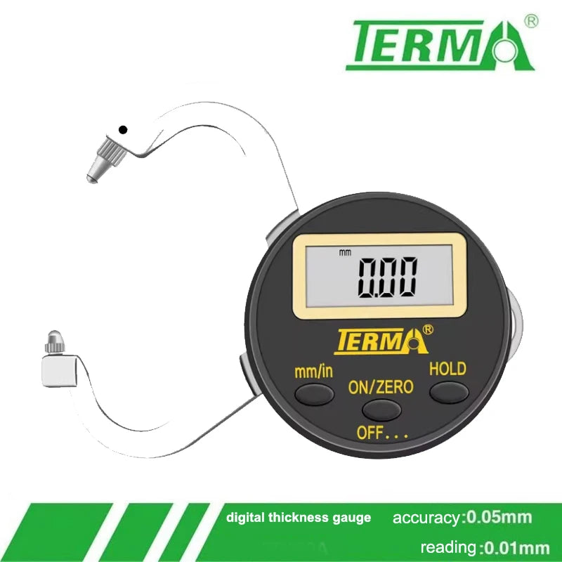 0-25mm 0.01mm Digital Thickness Gauge Digital Jewel Gauge GEM Tools Digital Caliper 0-15mm Dial Thickness Caliper Snap Gauge