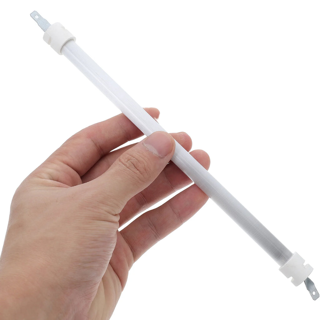 2pcs Electric Heater Tubes Ceramic Tube High Temperature Rapid Heatup Uniform Warmth Reliability Heater Bulb Replacement Part