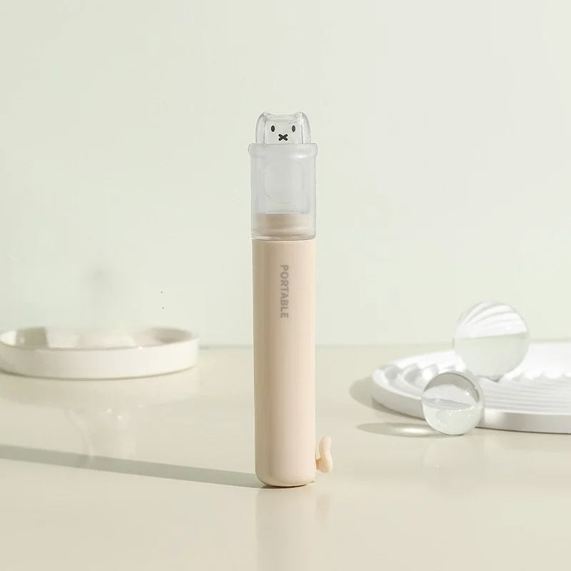 2-in-1 Folding Toothbrush Set - Small and Convenient - Essential For Business 1 Piece - Convenient Toothbrush Travel Container