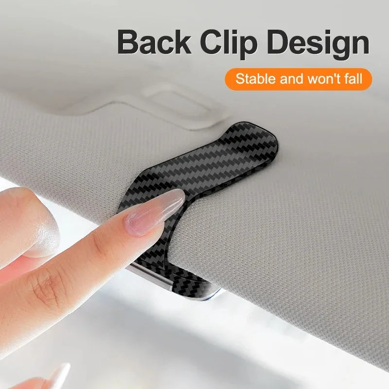 1PC Car Sun Visor Glasses Clips Interior Eyeglasses Storage Holder For VW GTI Polo Golf Passat Tiguan Arteon Touareg Taigo Jetta