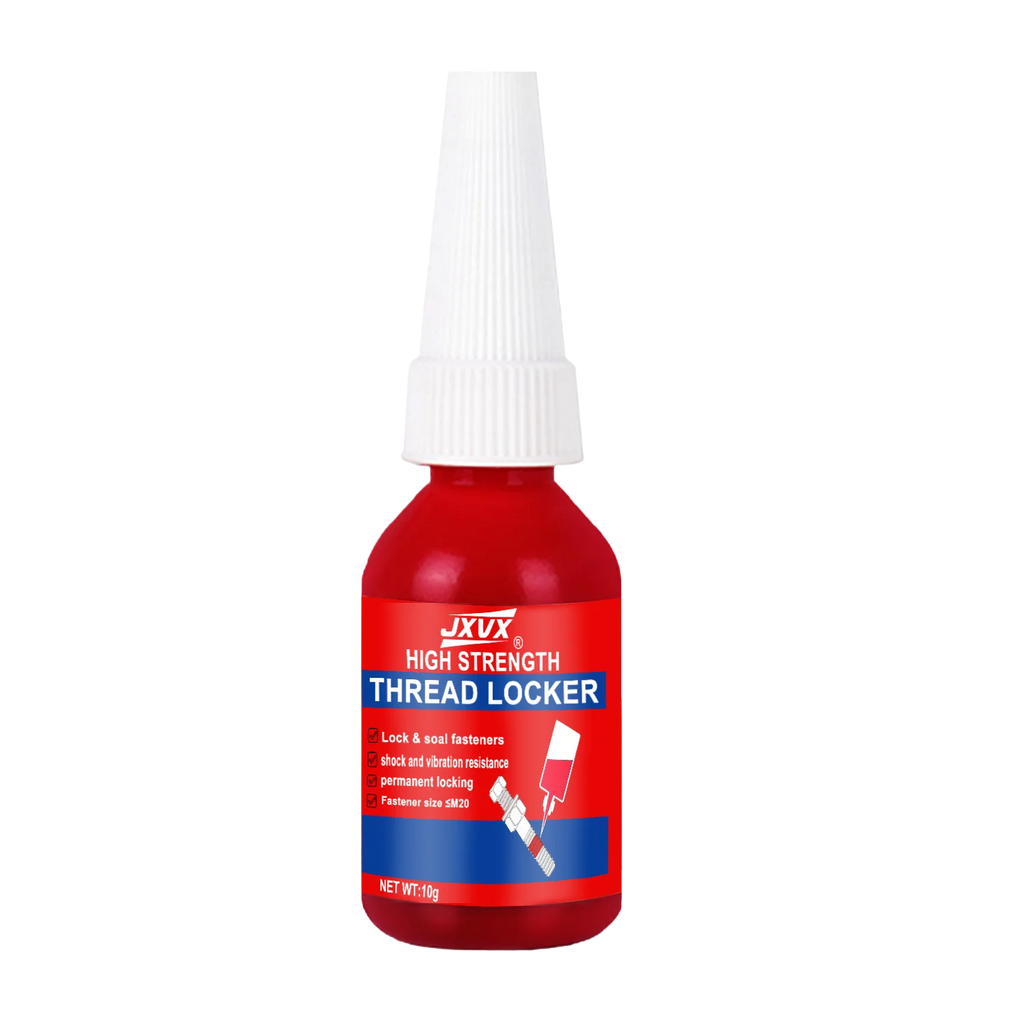 JXVX Threadlocker 10ml 271 High Strength Anaerobic Adhesive for Screw Fixing Anti-loosen Sealant Suitable for All Metal Threaded