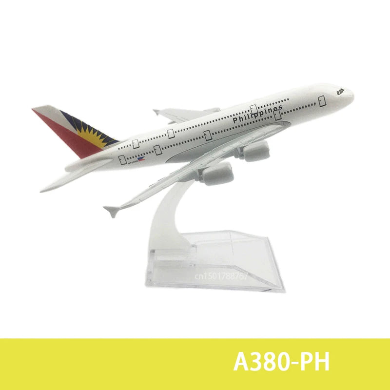 6Inch 15CM A380 A350 A330 A320 Concorde Diecast Airplane Model For Gift Collection