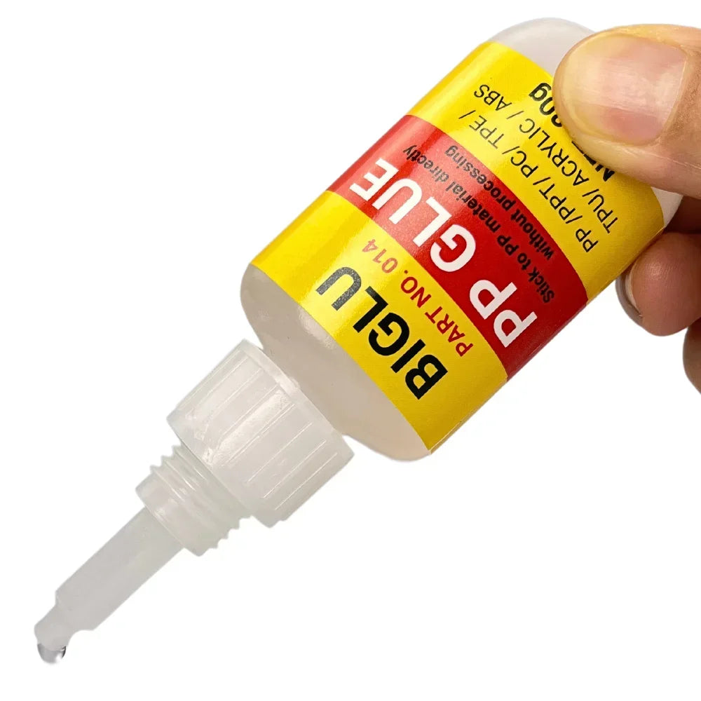 PP/ PPT/ PC/TPE/ TPU/ABS Adhesive PP Polypropylene Glue Stick To Most Plastic Materials Without Processing 20G