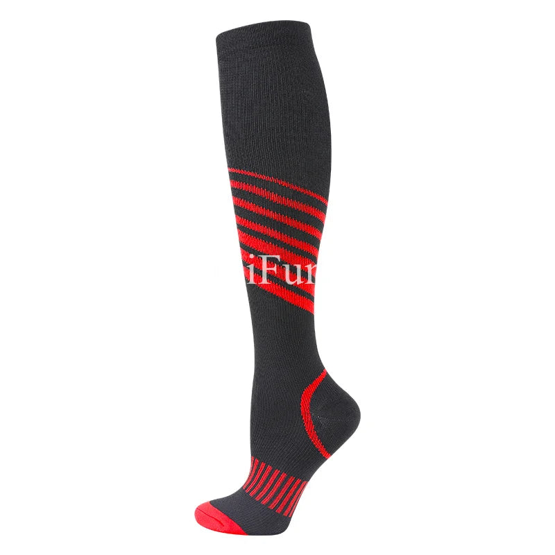 1 Pair Compression Socks Women And Men Stockings Best Medical Nursing Hiking Travel Flight Socks Running Fitness Socks