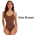 1 Piece Women's Seamless Thong Shapewear Bodysuit Comfort Full Body Underwear One-Piece Cut Sexy Slimming Body Shaper Hot Sale