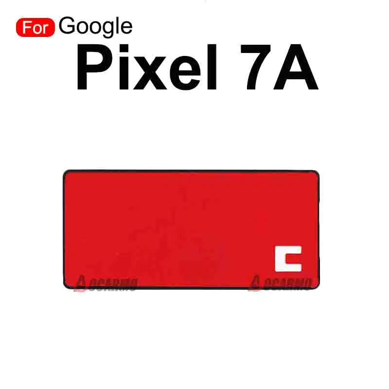1Pcs Rear Back Sticker And LCD Screen Adhesive Tape Glue Replacement For Google Pixel 7A