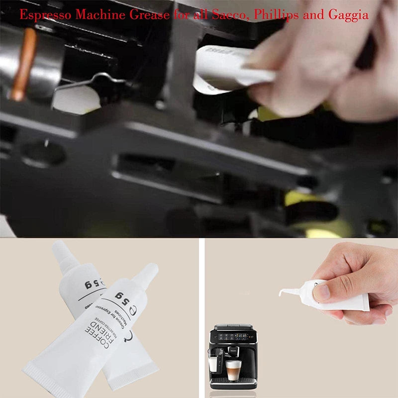 Coffee Machine Maintenance Brewer Lubricating Grease 5g for Saeco Gaggia Philips Espresso Machines Specific Lubricant