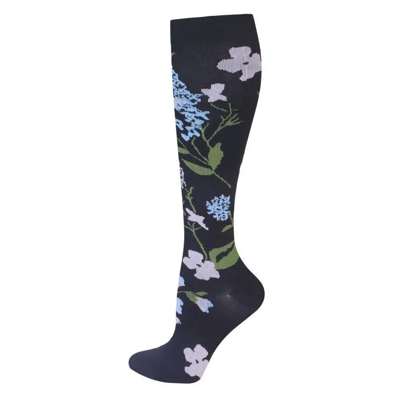 Compression Socks for Men and Women Medical Althetic Diabetes Varicose Veins Sports Socks for Running Cycling Travel Flight